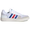 Adidas Hoops 2.0 Cloud White Collegiate Royal Scarlet Unisex FW8250