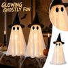 Halloween Glowing Decorations - In the Dark Ornaments for Indoor Outdoor House Party Supplies