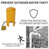 SI FANG Metal Yard Faucet Water Switch Lock Portable Garden Lockable Tap Water Valve Padlock Protect Anti-theft Tap Lock Key 6