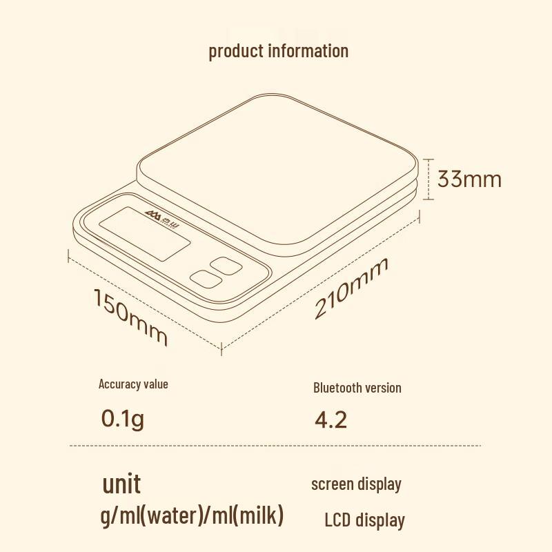 Xiangshan AI Smart Nutrition Kitchen Scale