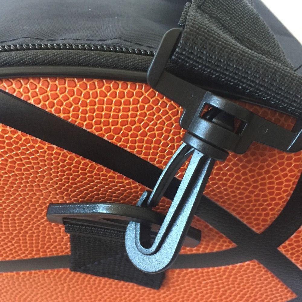 Adjustable Basketball Pattern Bag Single Shoulder Ball Storage Case  Basketball
