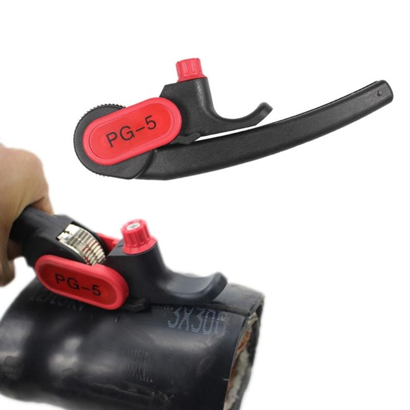 PG5 Cable Stripper Stripping Tool Ratchet Wheel Type For 25mm Round Peeling Cutter Stripping with Ergonomic Handle Plier