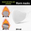 Thickened Windproof Winter Cycling Fleece Mask with Ear Loops - Warm and Stylish