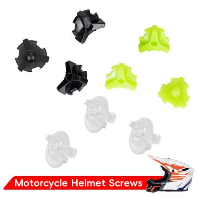 3Pcs Universal Motorcycle Helmet Visor Screws Motorcycle Helmet Screws Helmet Accessories Visor Screw Plastic Screw #468826