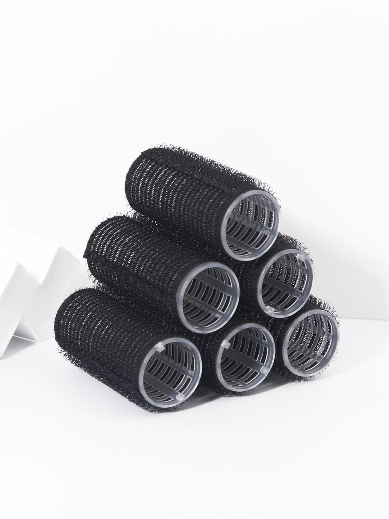 

Heatless Curler Set, 6pcs Self Gripping Curler Rollers, DIY Hairdressing Tools,Special for real hair wigs
