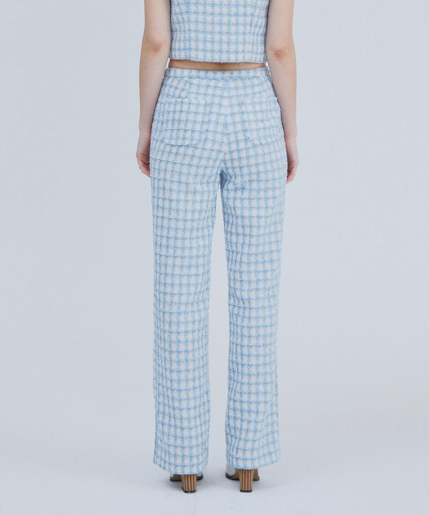 PINBLACK Tweed Bootcut Pants