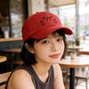 Schoolgirl cute wind show face small sun hat outdoor travel sun protection cap