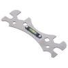 Special Wrench Universal Multifunctional Bathroom Wrench with Level Faucet Plumbing Install Tool