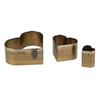 3pcs Heart Shaped Leather Cutting Die Tool Steel Leather Craft Cutter  Earring Jewelry Making