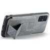 For Samsung Galaxy A51 4G SM-A515 Case Card Holder Leather Coated TPU Phone Cover