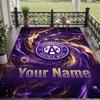 Custom Text Printed Rug Austria Wien FC Non Slip Floor Carpet For Home Room Decor