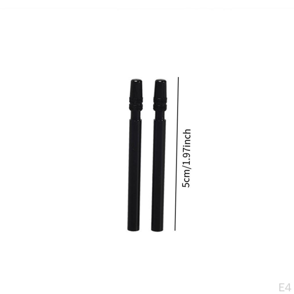 Bike Valve Stem Extenders Aluminum Alloy Easy to Install Portable Extend Valves Nozzle