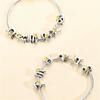Charms Bead 26 Letters 925 Silver 12 Zodiac Signs Dangle Fit Bangle Bracelet Necklace DIY Jewelry Gifs