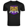 Online Games Controller Gamer Graphic T-Shirt