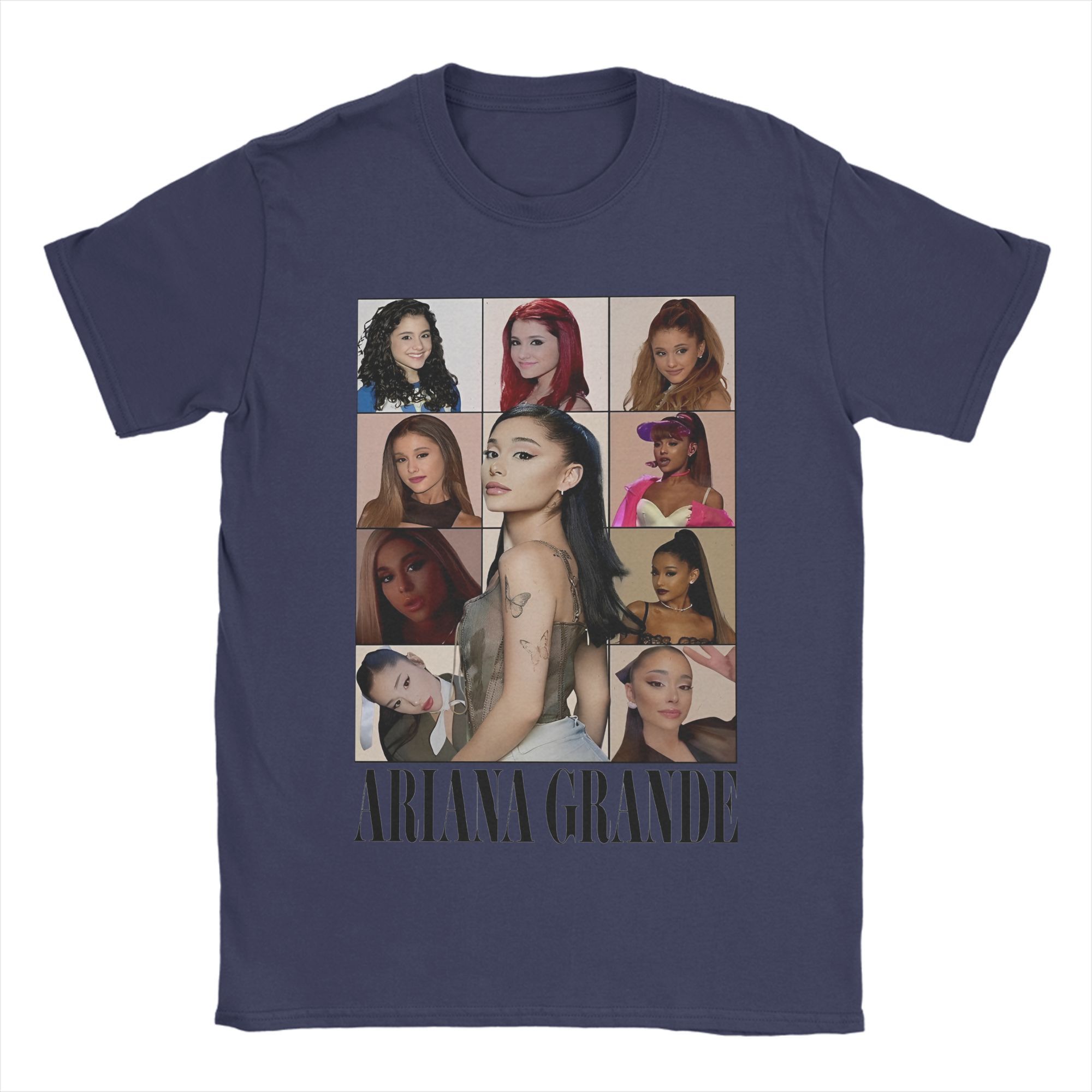 

Чоловічі футболки Ariana Grande The Eras Tour Ера Dangerous Woman 100% Бавовна Літня Футболка Круглий виріз Повсякденна Футболка S