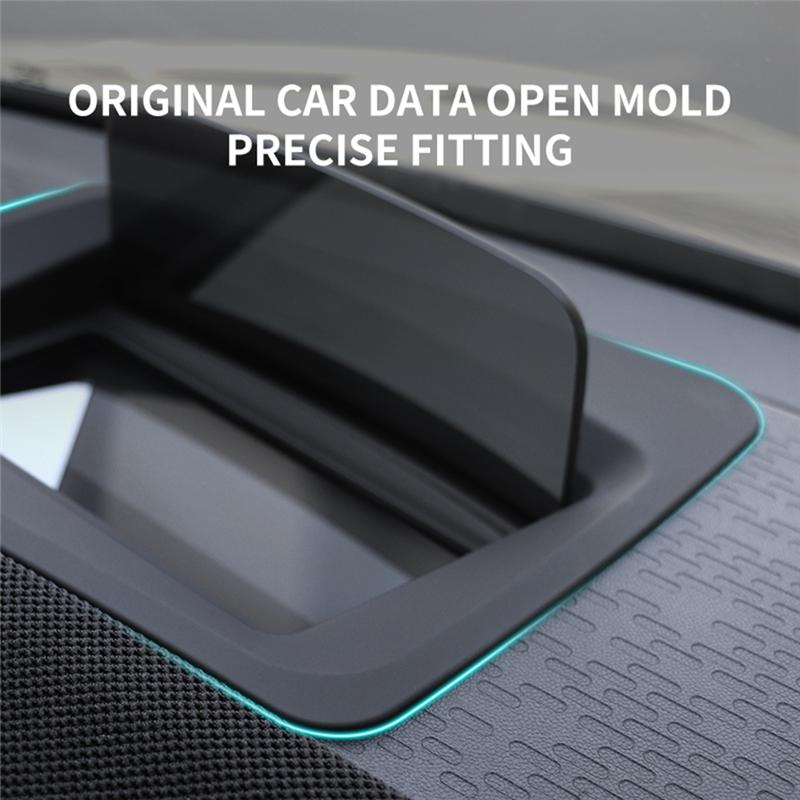 Car Accessories For BMW Mini Countryman U25 2024 2025 HUD Display Screen Cover Head Up Display Protective Frame чёрный