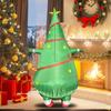 Adult Inflatable Christmas Tree Costume Reusable One Size Fits Men Women Dress Up Outfit for Stage Cosplay Event Parade Party