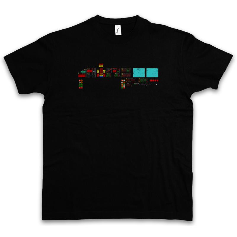 Retro Control Panel Graphic T-shirt