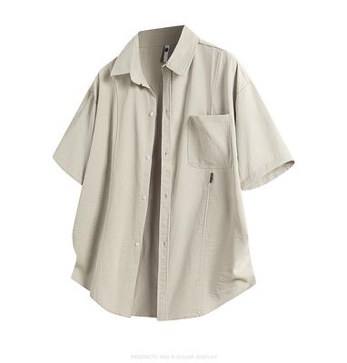 Short Sleeved Shirt for Men In Summer, Loose and Versatile, Casual Shirt