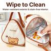 Oxford Cloth Insulated Lunch Box Bag Cartoon Camping Picnic Cooler Bag Portable Waterproof Bento Box Thermal Bag For Students