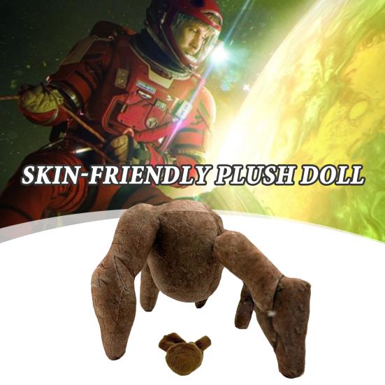 Schulter-Plüschtier mit Magnet Weiches gefülltes Alien-Spielzeug für Cosplay Sammlerstück Spinnenpuppe Einzigartige Sci-Fi-Dekoration Einzigartiges Geschenk für Fans