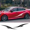 2pcs Car Sticker Vinyl Side Skirts Decal Graphic Car DIY Styling Sticker