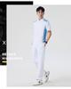 Unisex Digital Print Polo Shirt & Long Pants Set - Summer Sports Casual Wear
