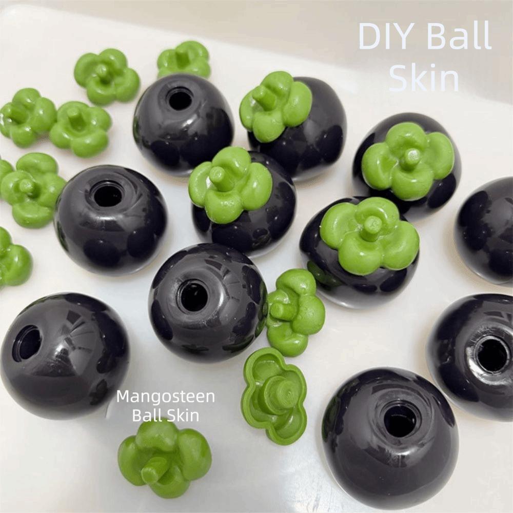 Flexible Mangosteen Ball Skin Casting Molds DIY Pressure Ball Kit DIY Empty Ball Skin  Kids Toy