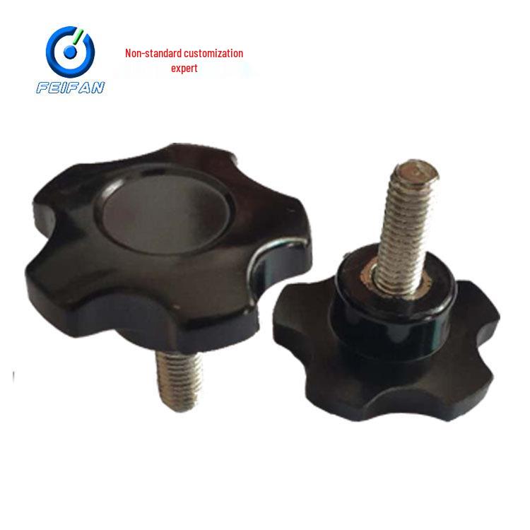 Extraordinary Craftsman Adjustable M8*40 Star Knob Pentagonal Handle Handwheel Adjustment Tool