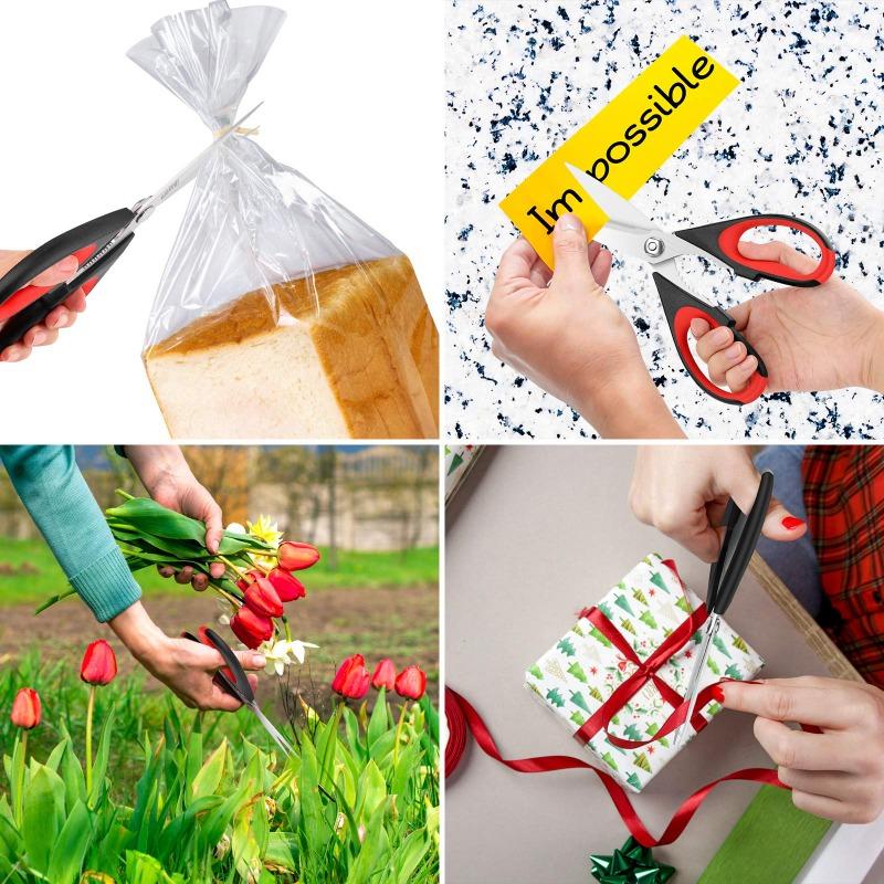 Kuchyňské nůžky Univerzální Těžké nůžky na maso Nůžky na drůbež, Myčka nádobí Nůžky na vaření potravin Nerezové užitkové nůžky