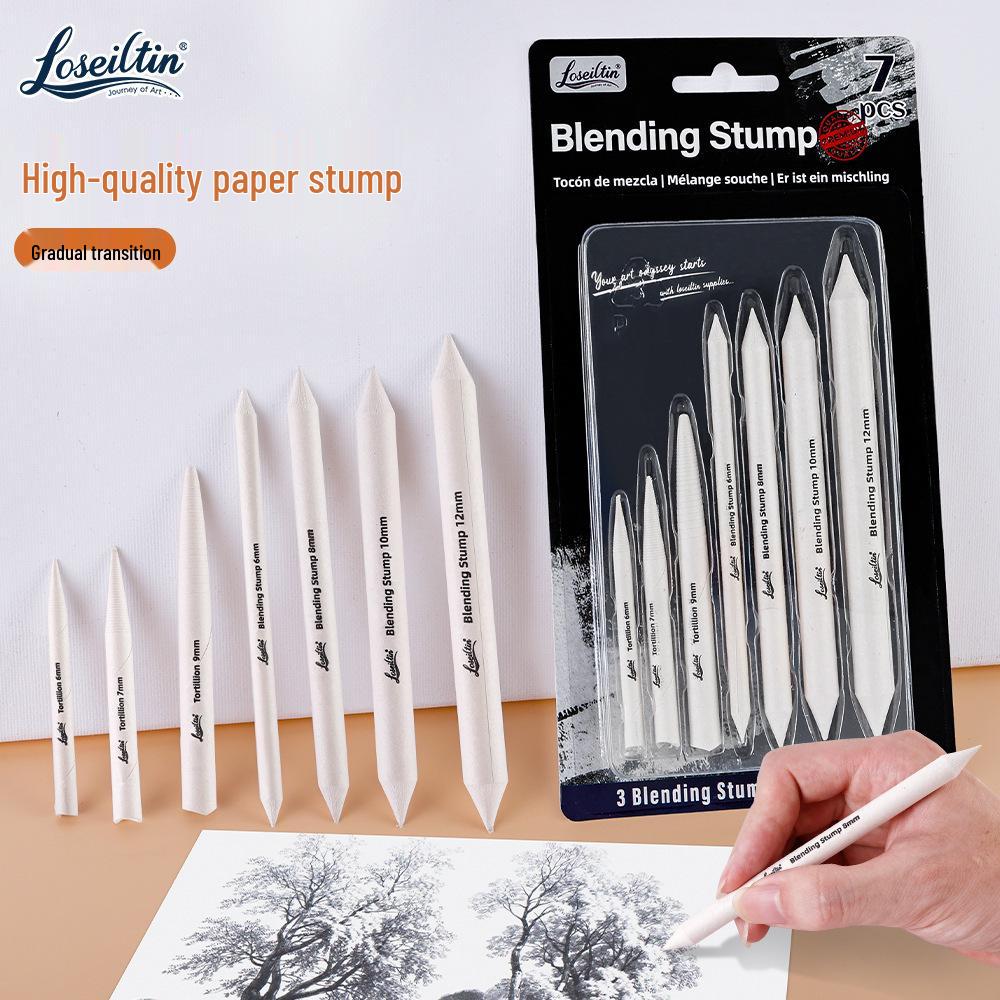 Grenzüberschreitendes Kunst-Holzkohle-Skizzierstift-Set - Weiche, Mittlere, Harte Varianten