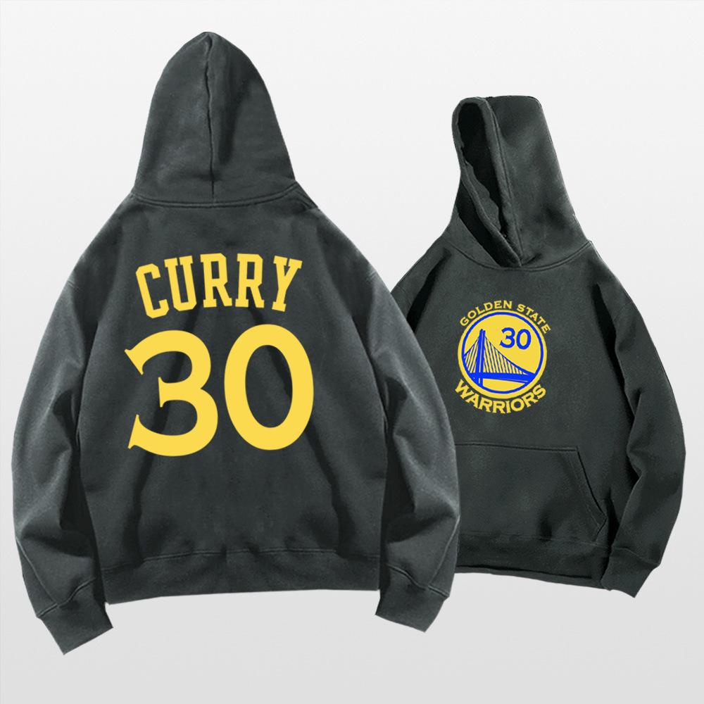 Warriors Curry #30 Hoodie - Spring/Autumn Casual Basketball Training Jacket