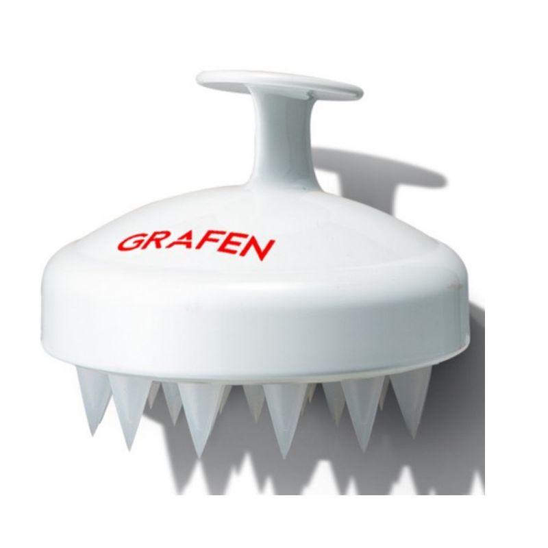 GRAFEN Edge Finger Shampoo Brush / #White