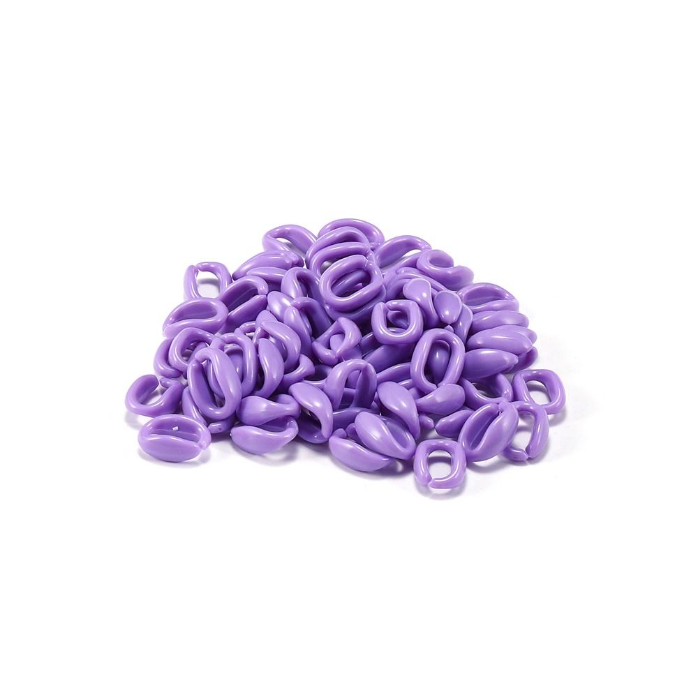 50 sztuk/partia 16*11mm kolorowe akrylowe ogniwo łańcucha naszyjnik dla naszyjnik DIY bransoletka Making plastikowe ogniwa łańcuszka tworzenia biżuterii