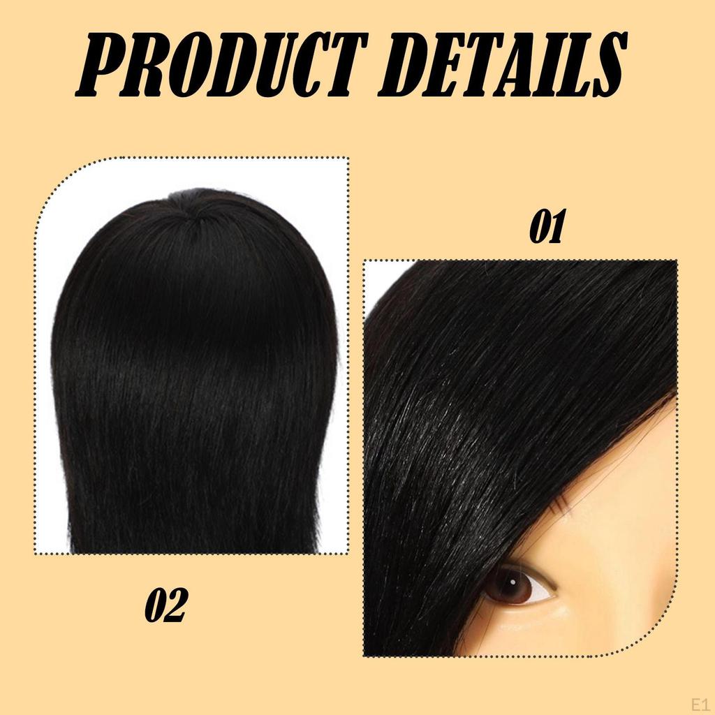 Male Mannequin Head Cosmetology Doll Hairstyling Gift Hairdresser Training