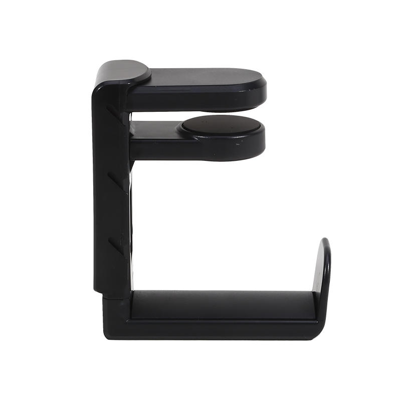 Gaming Headphone Stand Adjustable Desk Edge Hook Rotation Gamepad Headset Hanger Earphone Holder Support