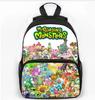 Zaino per Bambini Scuola Primaria e Materna Nuovo My Singing Monsters Concerto dei Mostri Zaino, Zaino Regalo