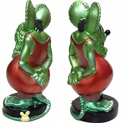 FUNKO Wacky Wobbler RAT FINK (Metallic Green) Rat Fink Bobbing Head Figure Rat Fink RF Merchandise