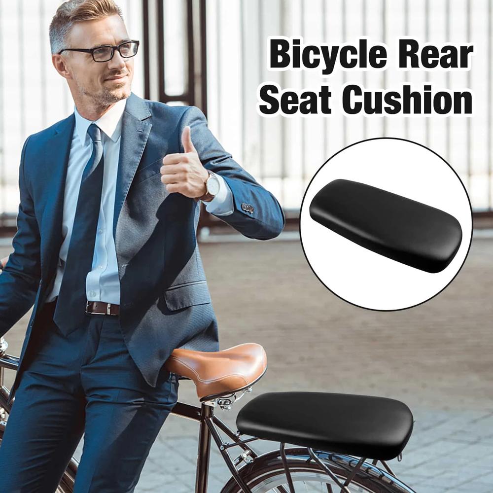 Cuscino per Bicicletta con Sedile per Bambini Sedile Posteriore per Bici Portapacchi Posteriore per Bici Cuscino per Sedile Posteriore Bicicletta
