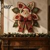 DIY Heimdekoration Nähen Weihnachtssteppdecke Schleifen-Set, 3D Handgemachtes Dekorationsobjekt, Vorgeschnittene Bastelmaterialien für Anfänger Stoff Und Schritt-für-Schritt-Anleitung