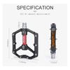 CXWXC Platform Bicycle Pedals CX-930 For MTB Mountain Bike BMX Hybrid Bikes Parts Sealed Bearing All-round Bike Pedals