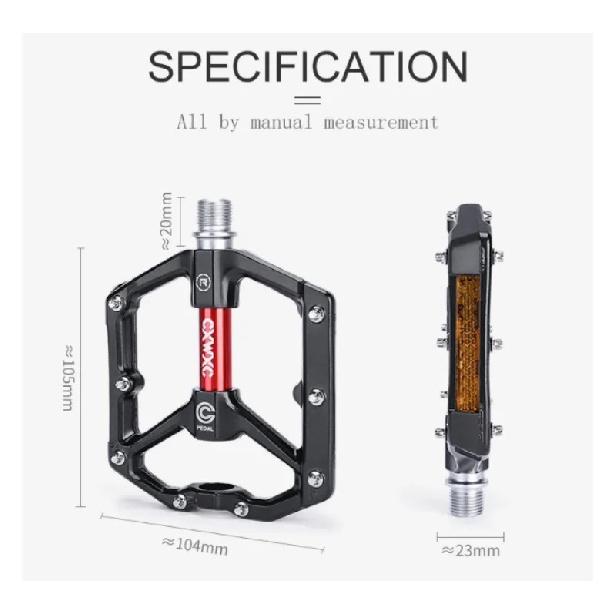 CXWXC Platform Bicycle Pedals CX-930 For MTB Mountain Bike BMX Hybrid Bikes Parts Sealed Bearing All-round Bike Pedals