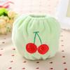 Cartoon Strawberry Cotton Arm Sleeves for Kids - Winter Protective Plush Covers with Cherry Design