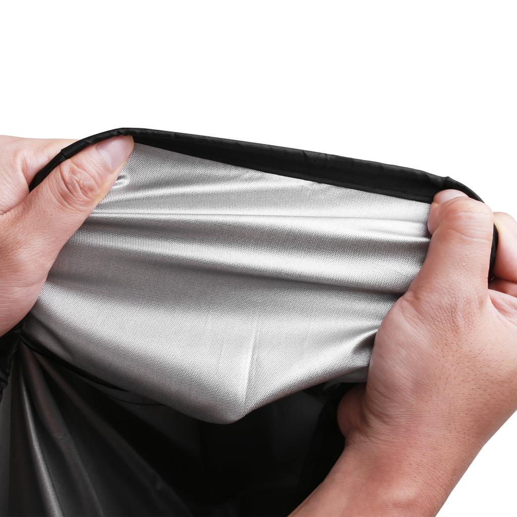 2 Stück Schutzhüllen für klappbare Terrassen- und Liegestühle, Allwetter-Möbelabdeckung für den Außenbereich, wasserdicht, winddicht, UV-beständig, mit Aufbewahrungstasche