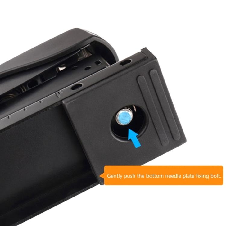 2-20 Sheets Long Sleeve Stapler Book Stapler Office Stapler Easy to Load Desk Stapler Long Reach Stapler
