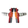 Mi.xim 1 Pair Bike Brake Pads Bicycle V-Brake Blocks with Hex Nut and Shims 55mm for Mountain Bike