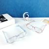 Glasses Shape Ornament Decoration Mold Used for Resin Casting Jewelry Making