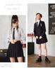 Graduation Ceremony Elementary School Girls Suit Clothes Formal set including jacket skirt tie Noah 165cm [Arisana] Children's (5-piece + + Y-shirt +