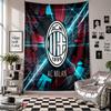 Tkanina ścienna AC Milan Dekoracja domu Wisząca tkanina na ścianę do sypialni salonu Tło