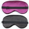 Sleep Mask Silk Blackouted Soft Travel Mask with  Strap Sleep Eye Mask
